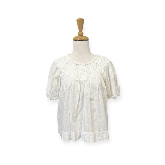 The Great Shirt Splendor Top in White Size 0 US Size XS Blouse - Picture 1 of 8